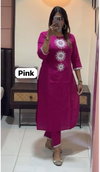 Perrote By Fvd Rayon Embroidery Kurtis Wholesale Price In Surat